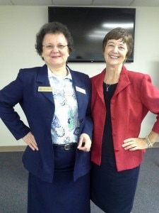 Linda Stortz CPA with Kathy Perry